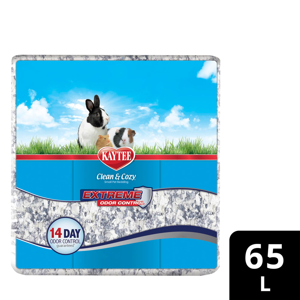 Kaytee Clean & Cozy textura suave cuida nariz y patas de tus mascotas.