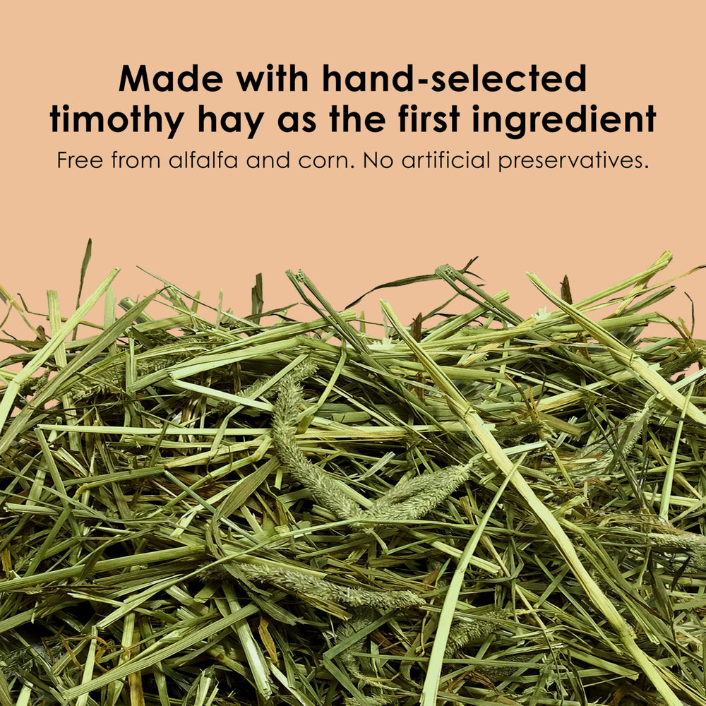Heno de Timoteo de Kaytee, ingrediente principal para una dieta balanceada.