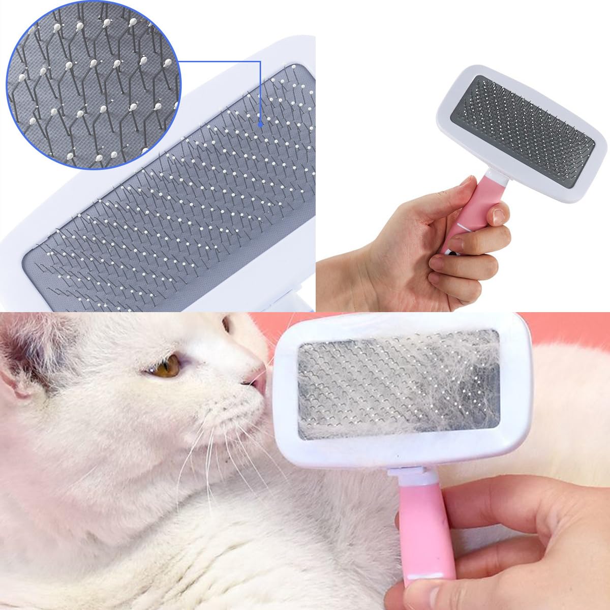 Keeplkvoc peine antipulgas corto, perfecto para zonas sensibles.