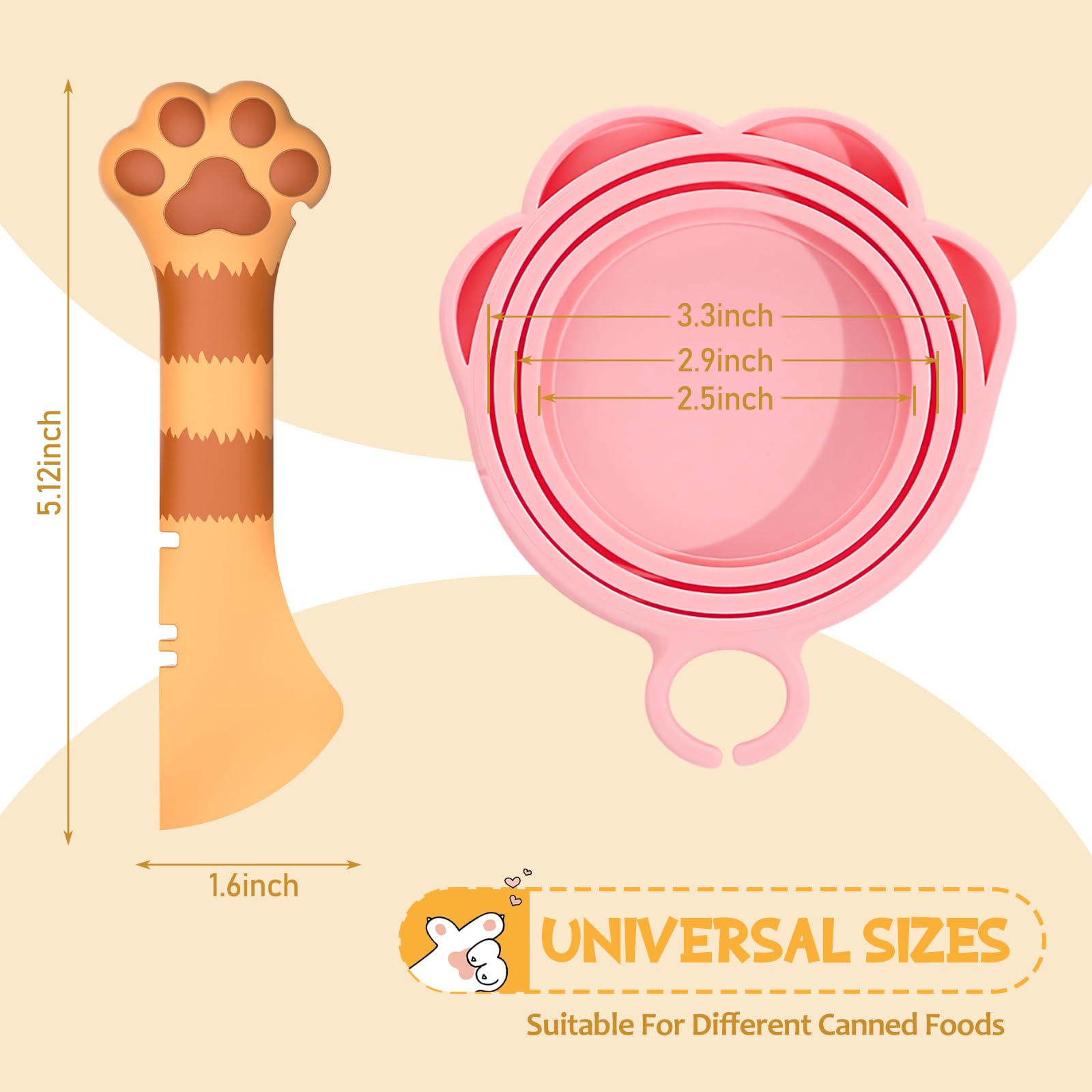 Kerros cuchara-alimento-gatos: sirve comida húmeda con manos limpias.
