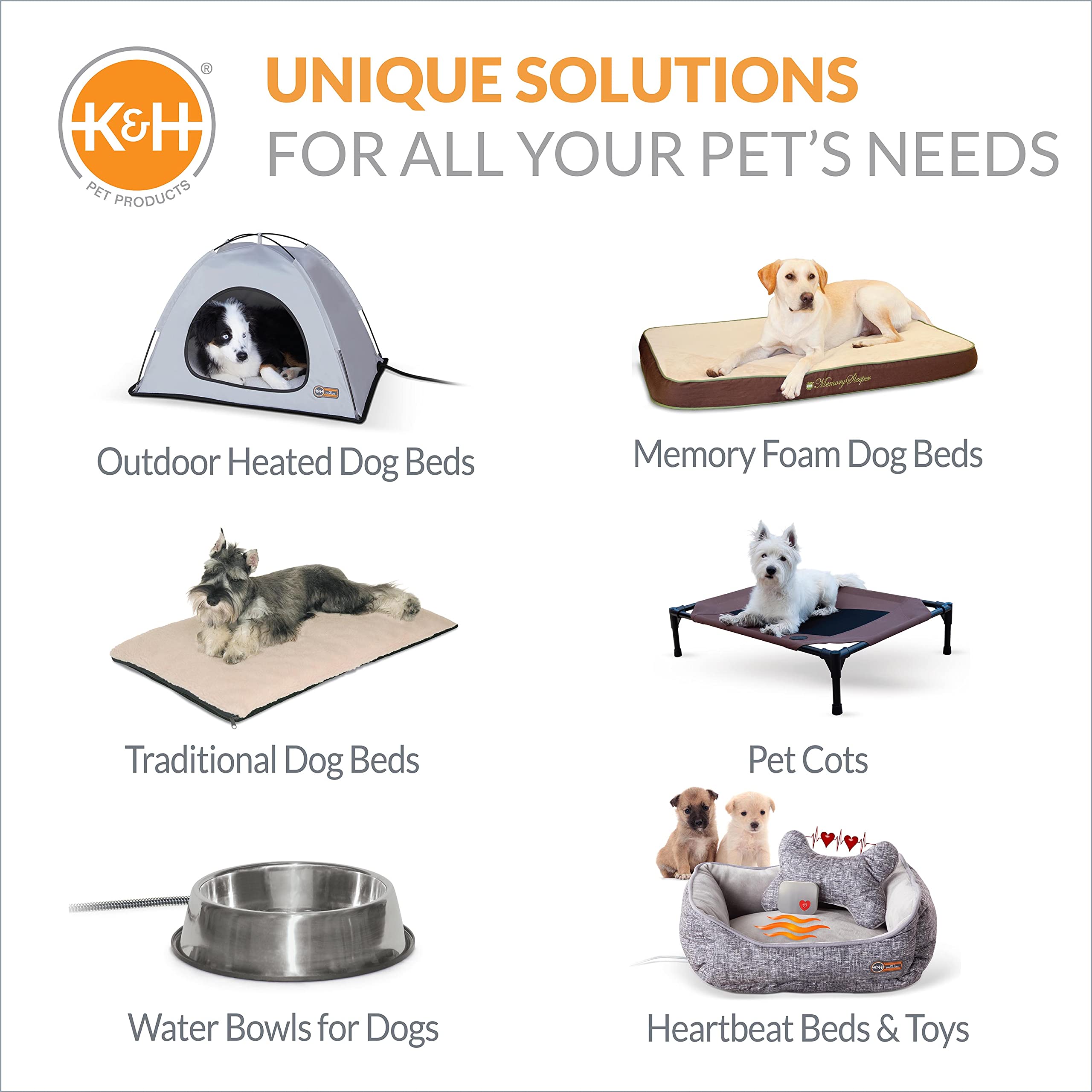 K&H Pet Products Coolin' tazón activacion cristales: sin electricidad para enfriar el agua.