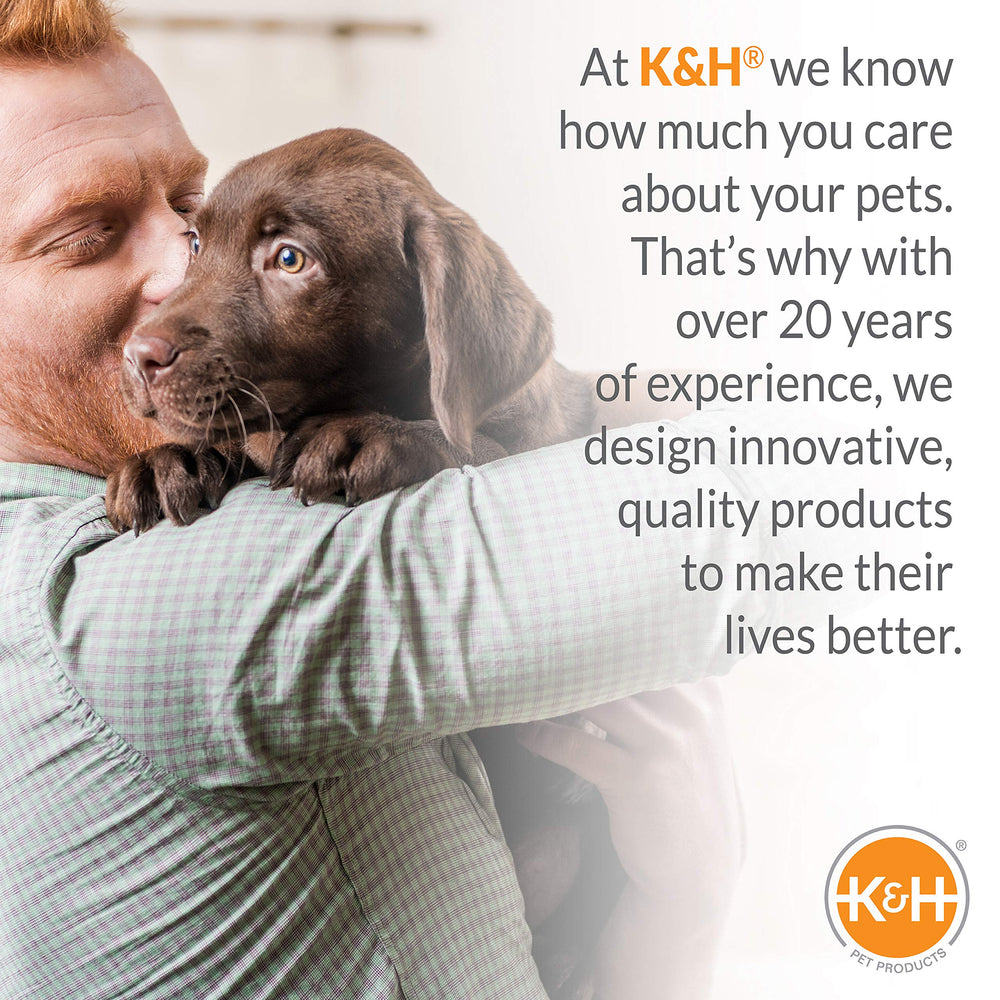 K&H: talla grande, apta para perros y gatos.