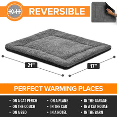Cama autocalentante de doble cara K&H, perfecta para decorar tu sala.