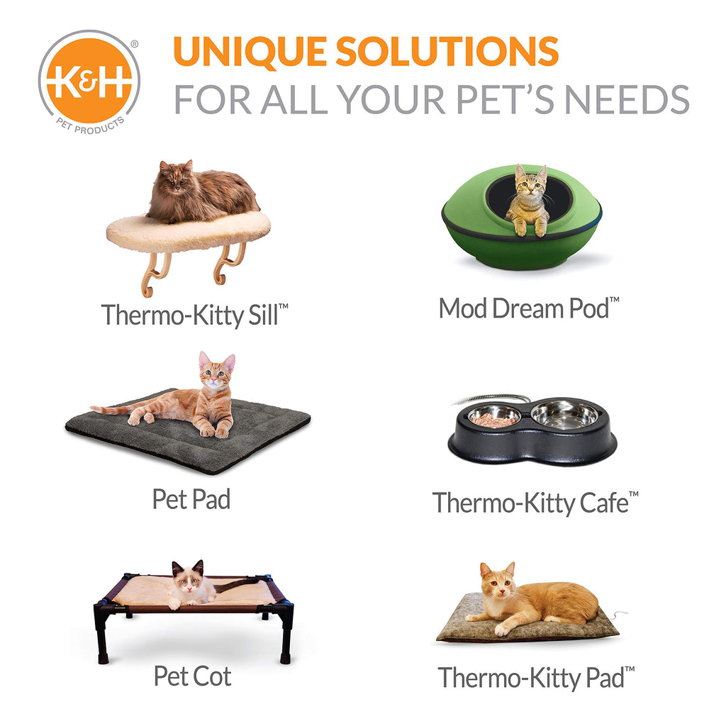 K&H Thermo-Kitty Fashion Splash diseño confiable de una marca con años de experiencia.