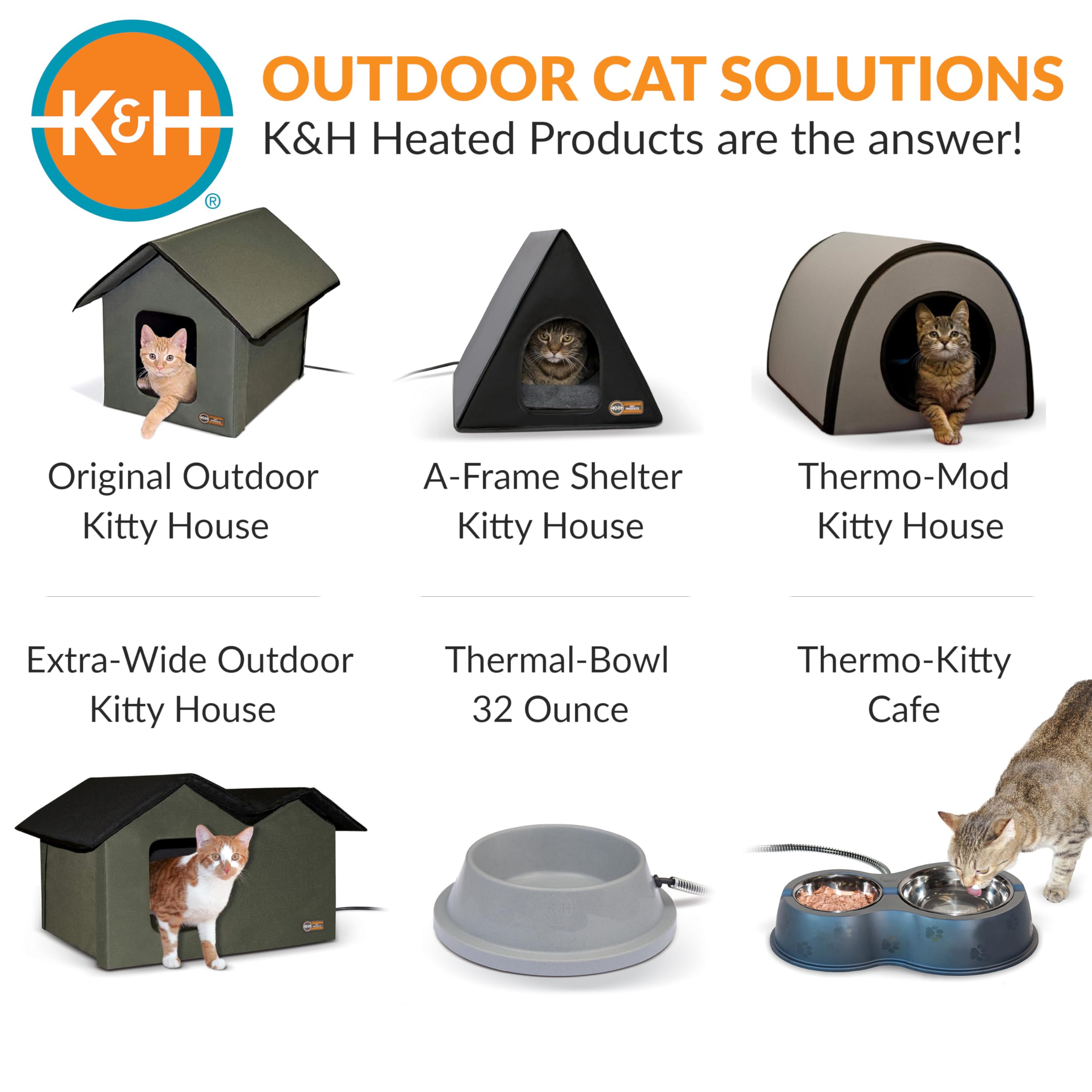 K&H Pet Products capacidad 32oz gris, cuenco para perros y gatos