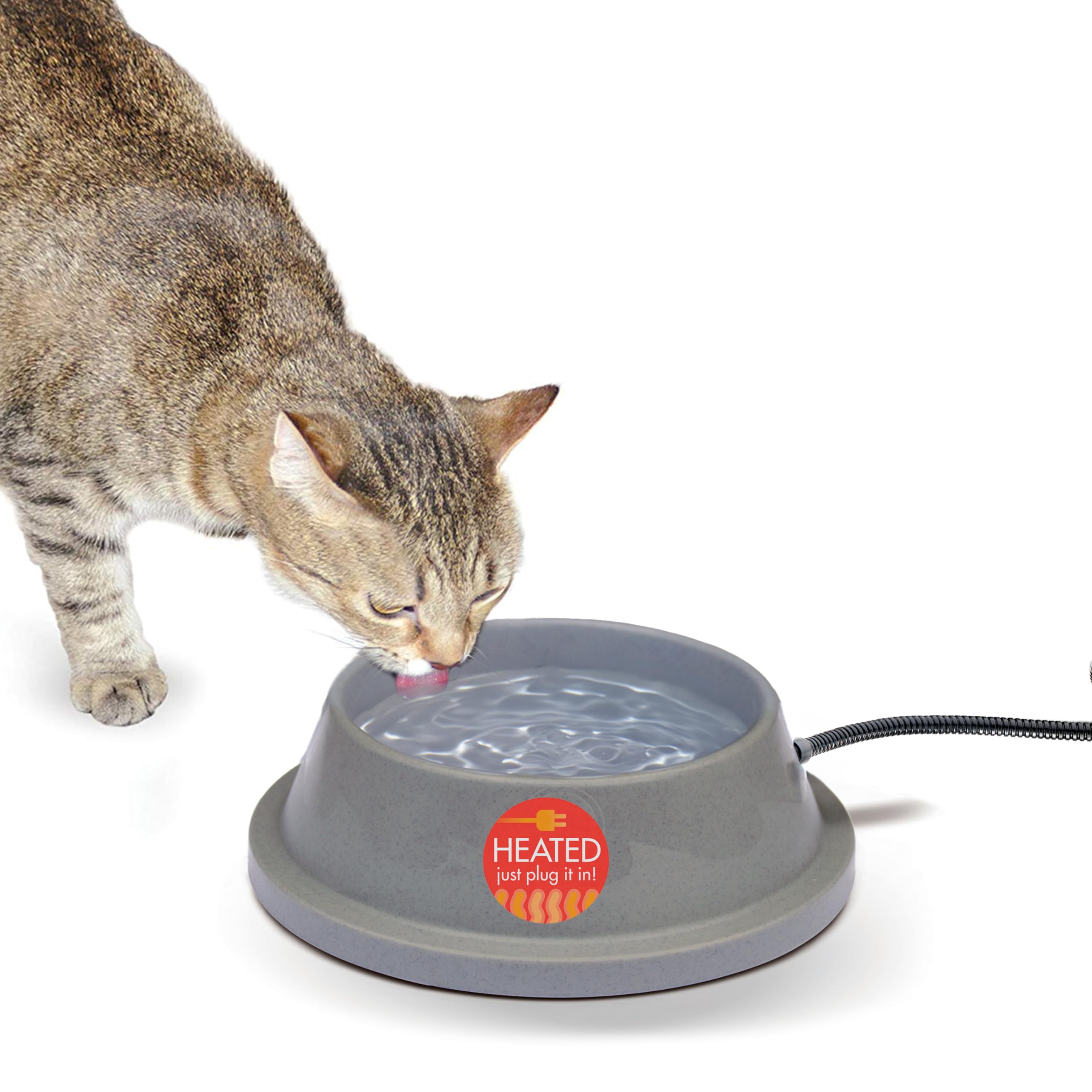 K&H Pet Products cuenco termico-agua exterior, mantiene agua estable para mascotas