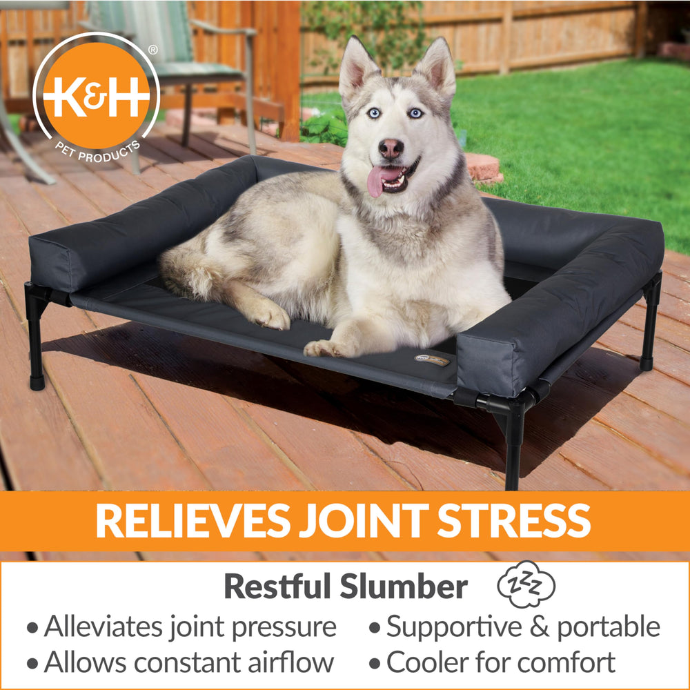 K&H Pet Products malla central transpirable para enfriar al perro.