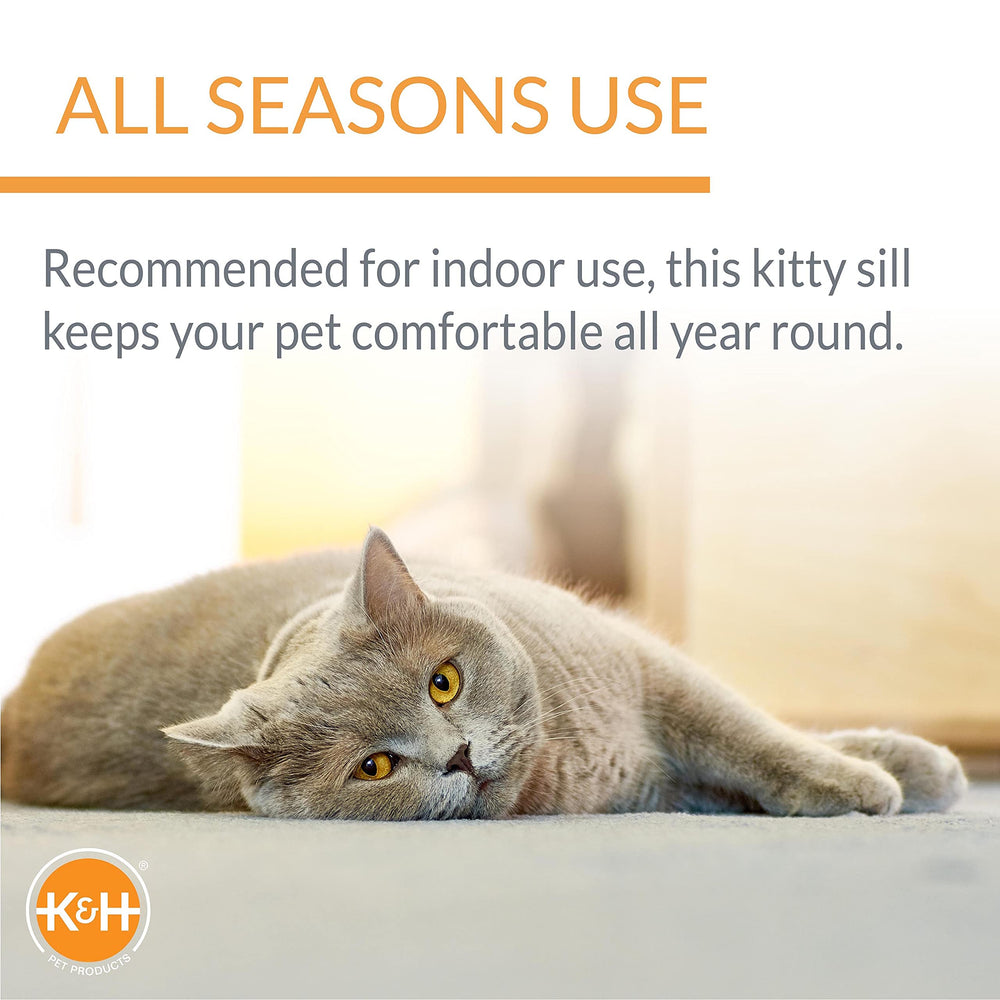 K&H Pet Products Tornillos incluidos para montaje estable y duradero.