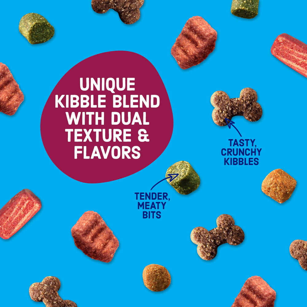 Kibbles n Bits para perros adultos de todos los tamaños, porciones fáciles.