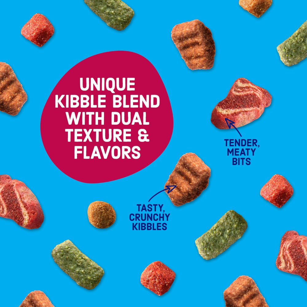 Kibbles 'n Bits Bistro aroma a res asada para la hora de comer