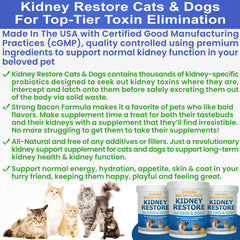 Kidney Restore: polvo-mezcla, textura suave y facilidad de mezclar con la comida diaria