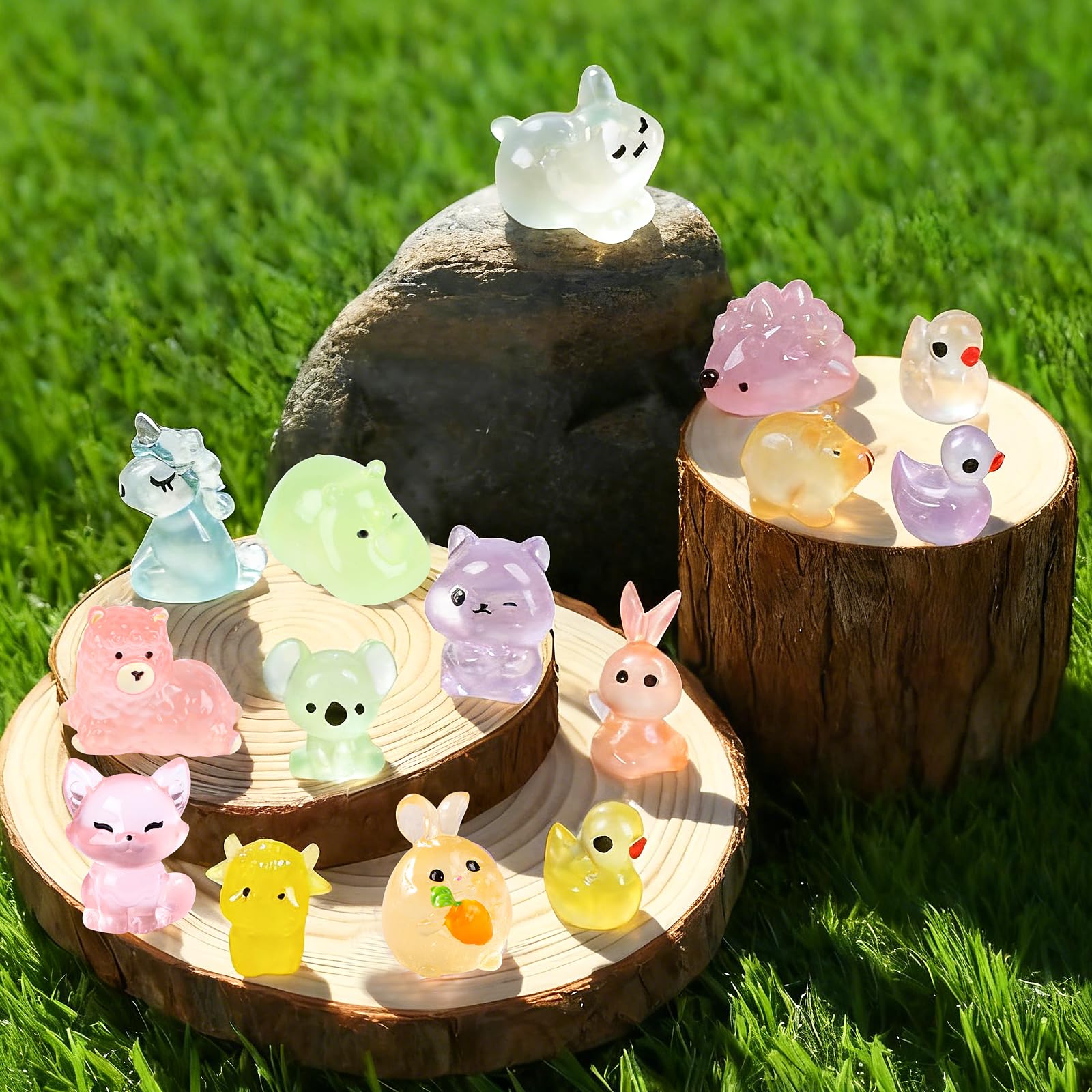 KIMOBER osos luminosos para display en casas de muñecas