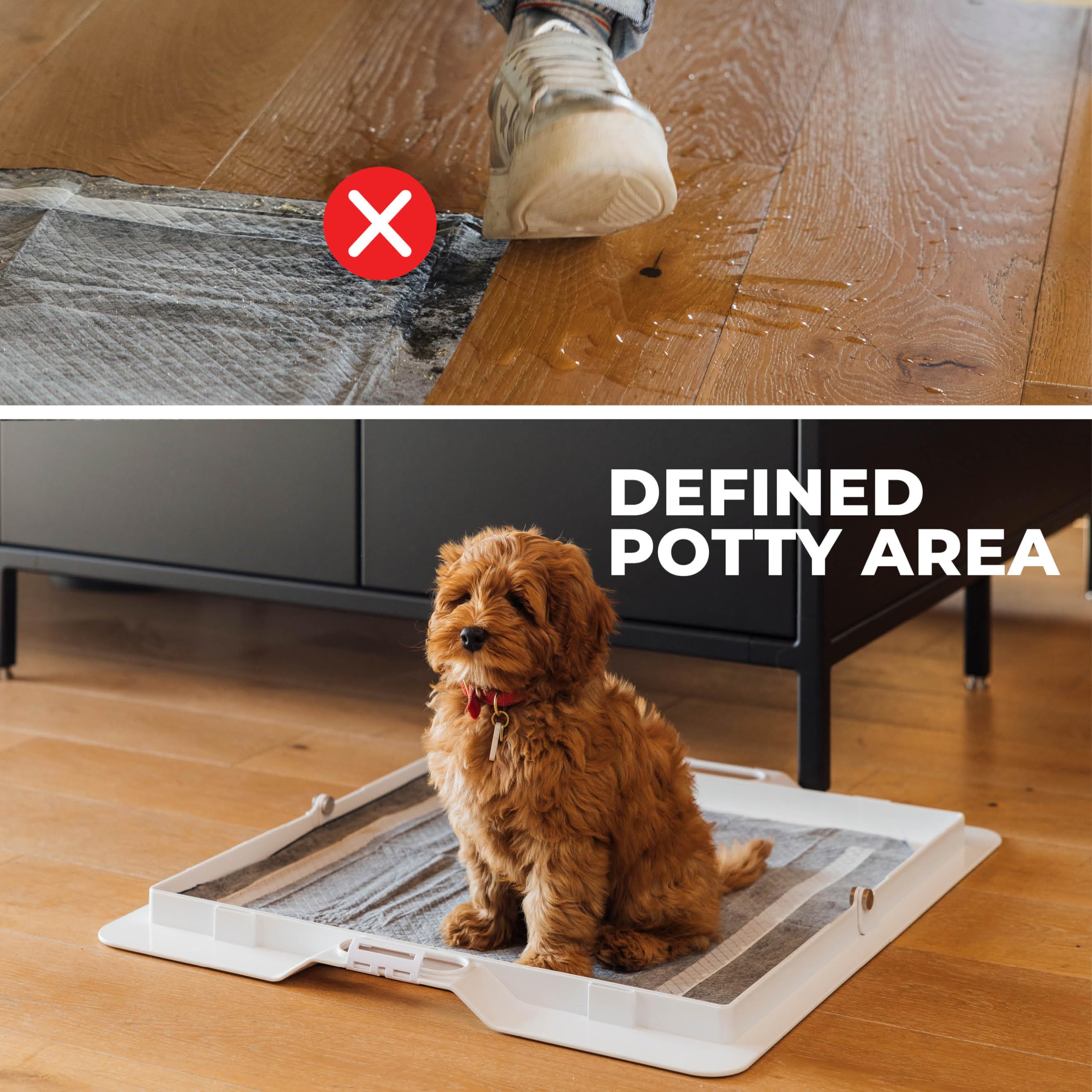 KindTail Pee PAWD: limpieza rápida con paño húmedo o enjuague.