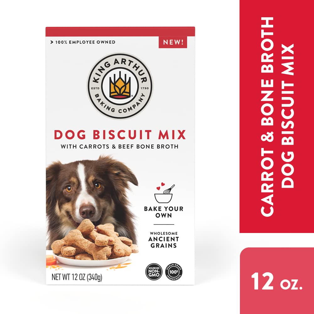 King Arthur: caldo de hueso de res para perros, sabor intenso para un snack sabroso.