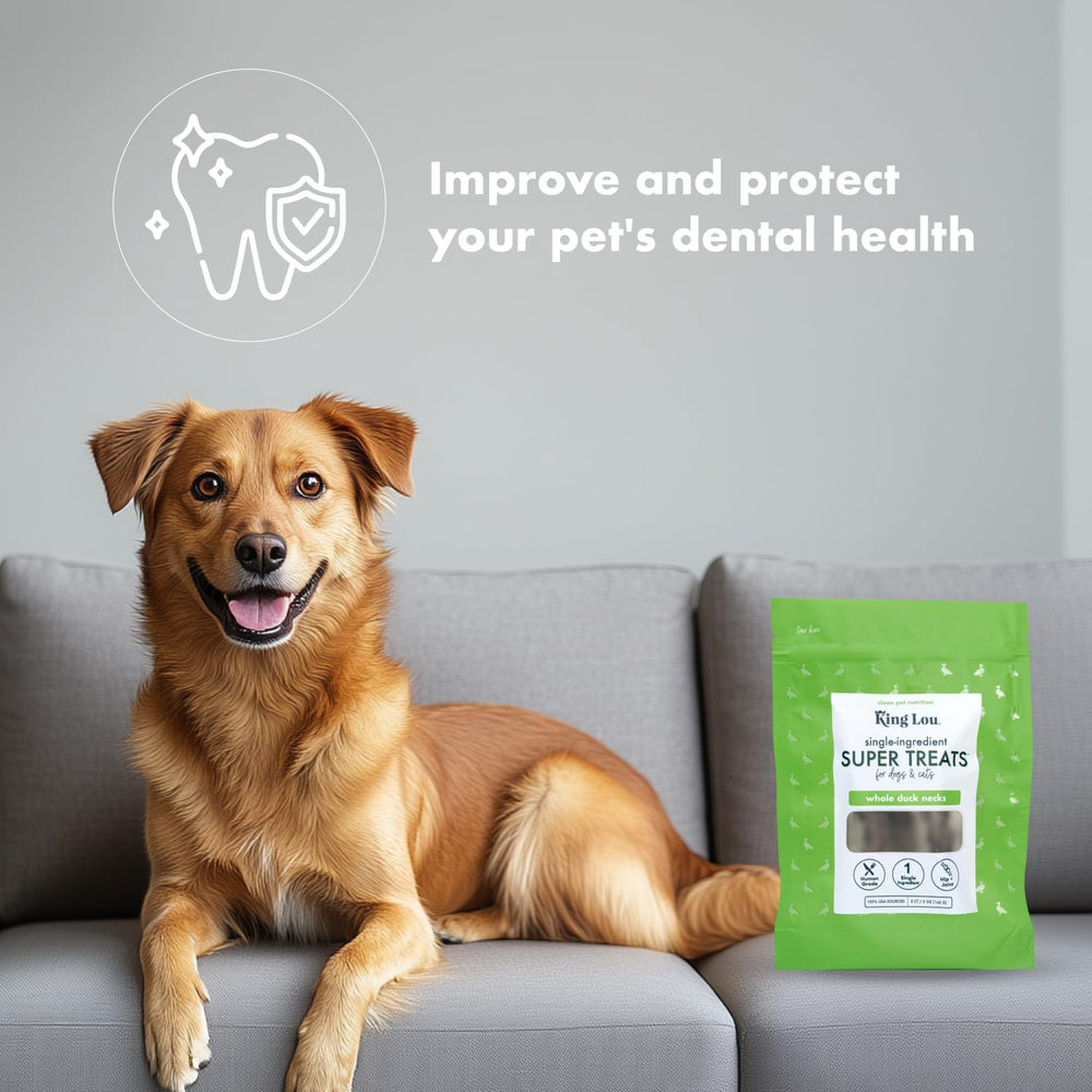 King Lou para perros y gatos: alternativa simple de un solo ingrediente.