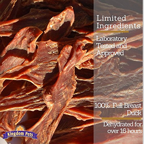 Kingdom Pets secado al aire, sabor intenso y textura natural sin aditivos.