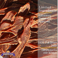 Kingdom Pets secado al aire, sabor intenso y textura natural sin aditivos.