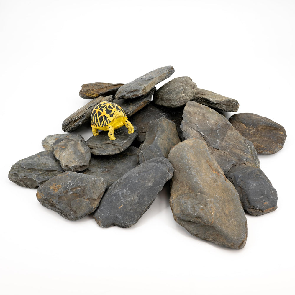 Rocas KINGRUI decorativas para interiores y exteriores en hábitats de reptiles.