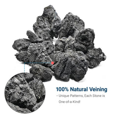 KINGRUI piedras volcánicas naturales para acuarios, promueven filtración biológica suave.