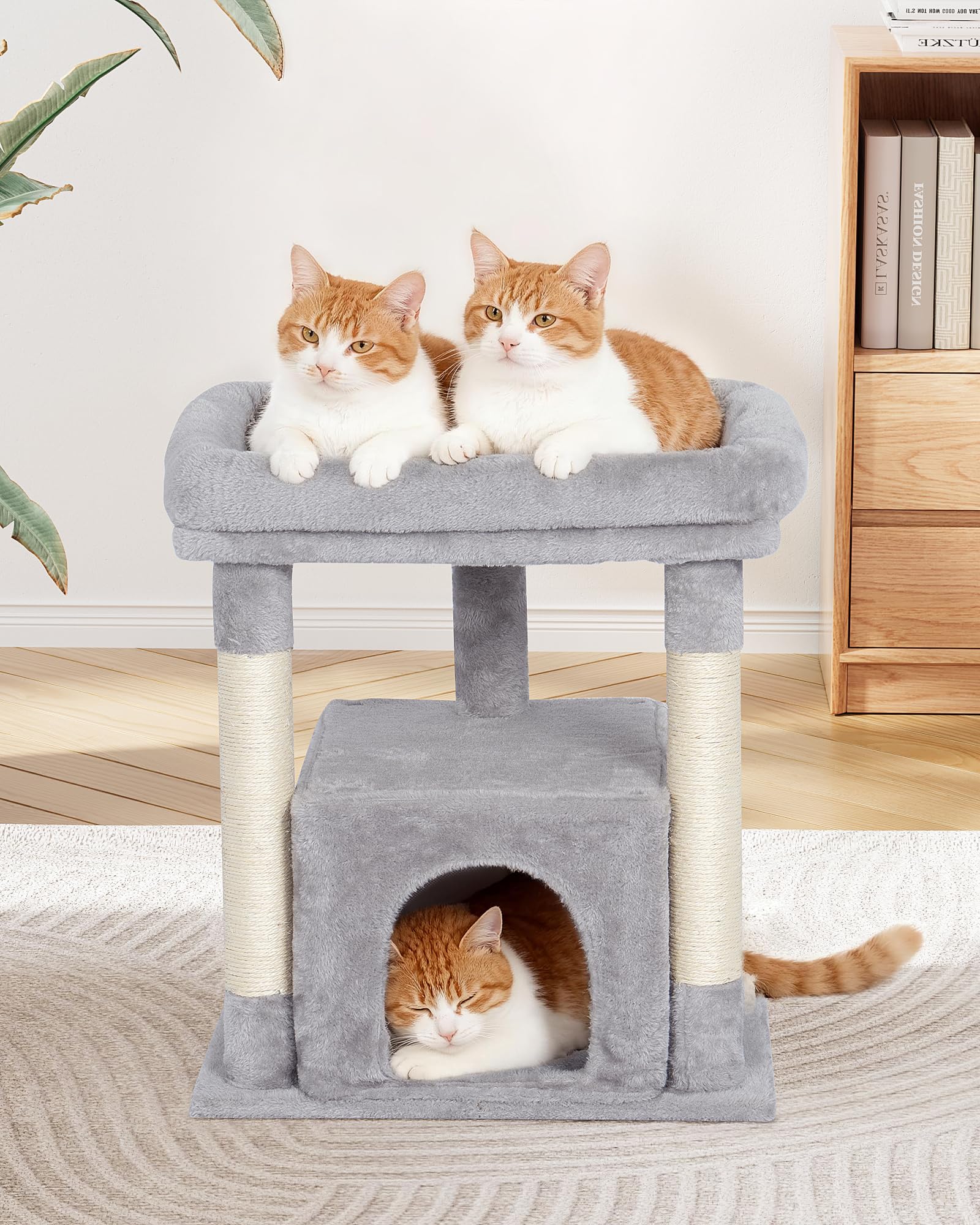 Kinotail Gato: torre para interiores ideal para salas y rincones