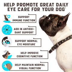 Kinpur Pet Care gominolas suaves para ojos de perros, diseño práctico y sabroso