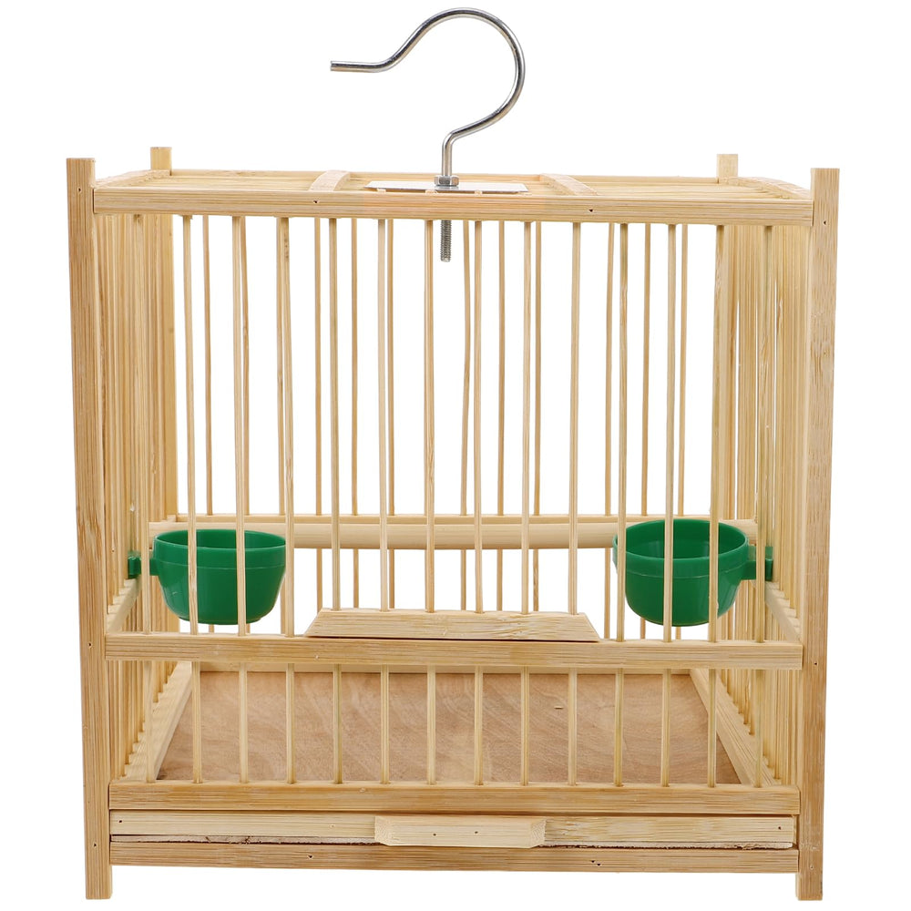 Kisangel jaula de fácil mantenimiento: limpieza rápida para aves.