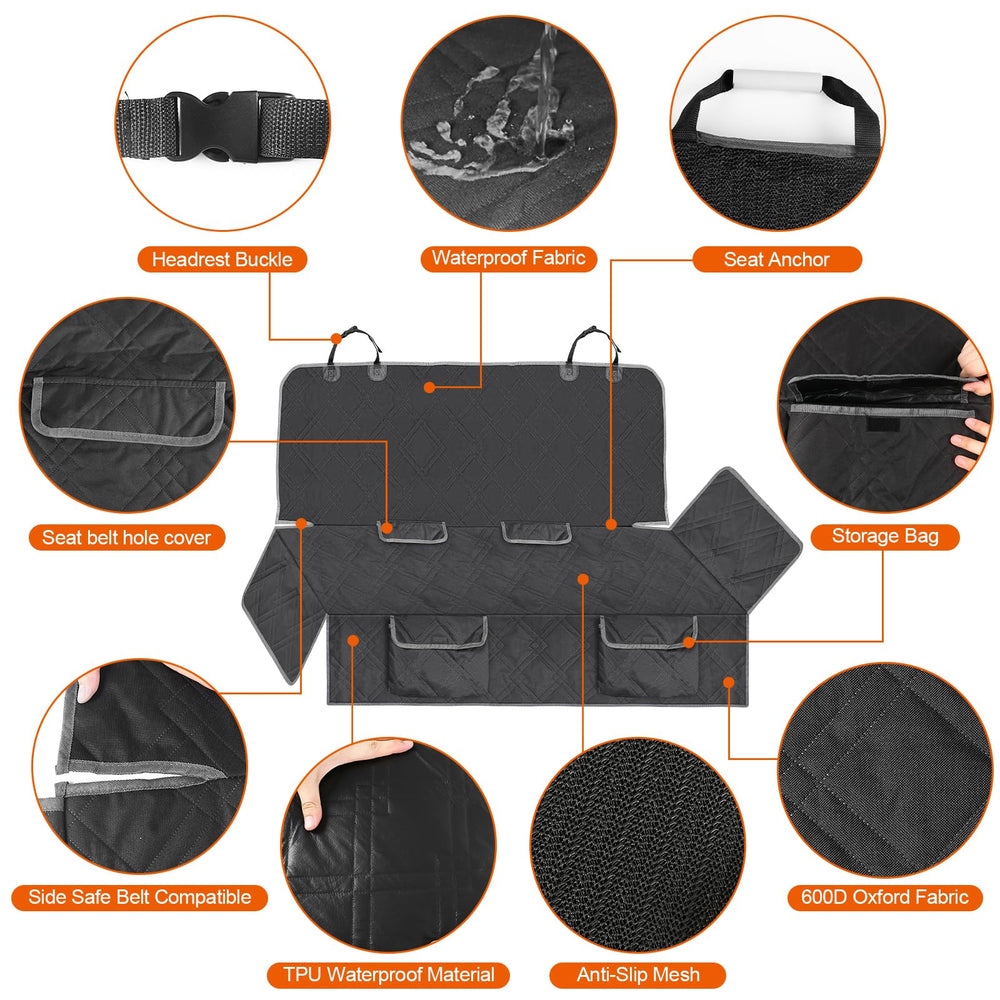 Kistrba protección de asiento de fácil limpieza ideal para salidas diarias