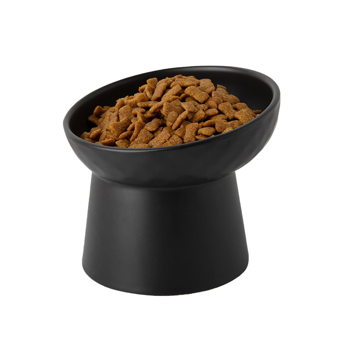 KITCHENLESTAR bol chat céramique inclinée 15° pour alimentation centrée.