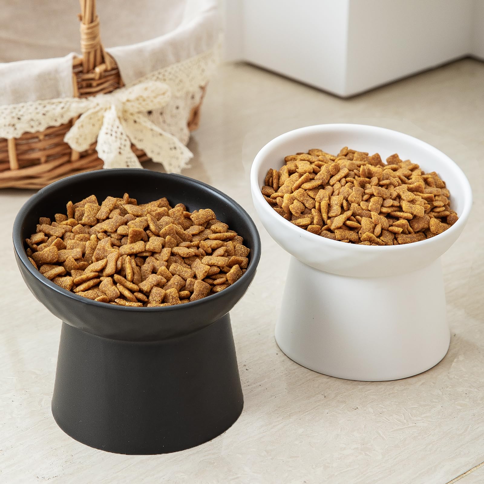 Tazones KITCHENLESTAR libres de plomo y cadmio para tranquilidad.