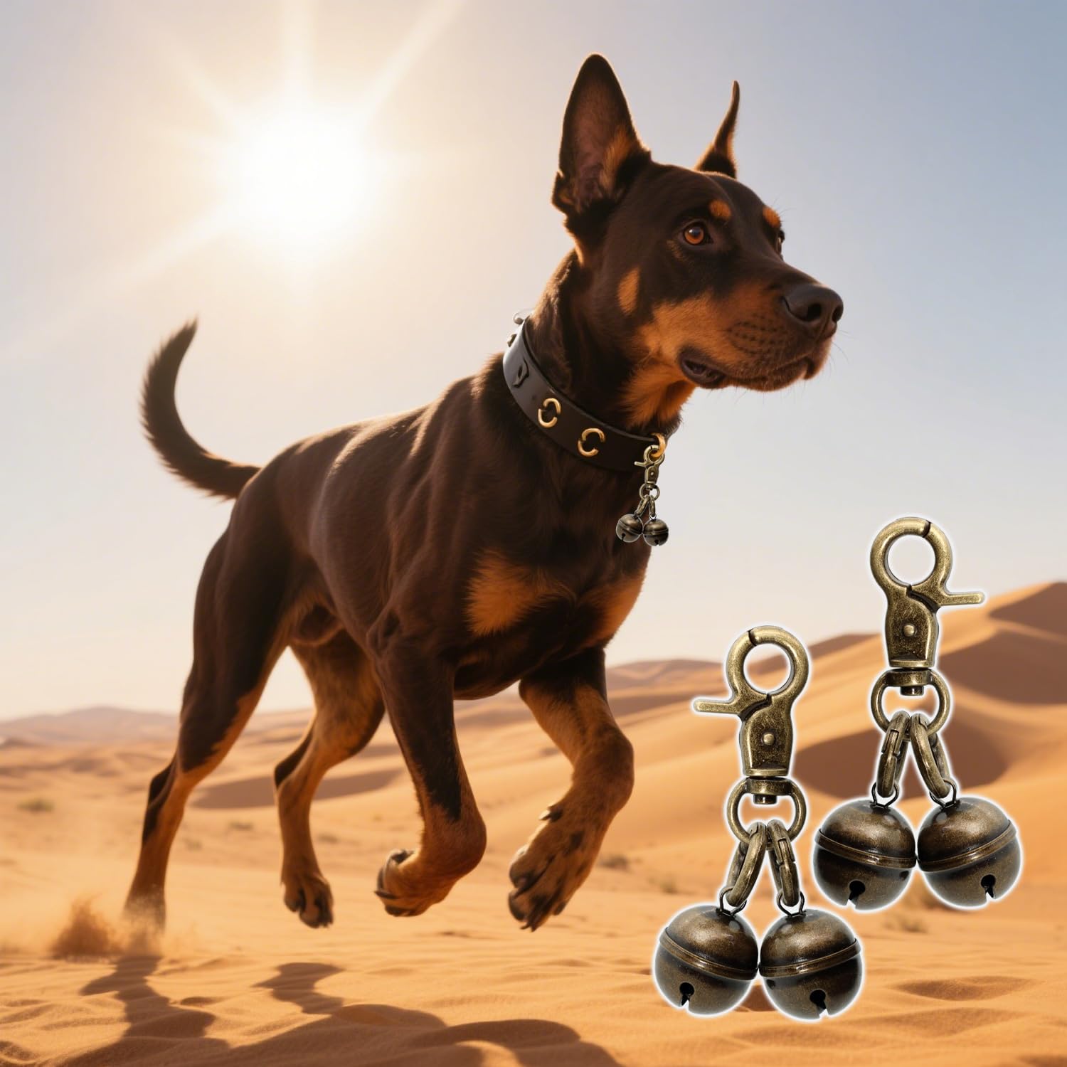 KITTAIL campanas para perros, accesorio práctico para entrenamiento y seguridad.