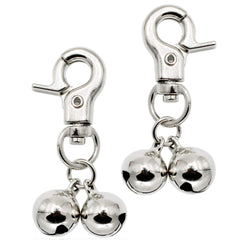 Campanas KITTAIL para collar, par de acero inoxidable, localiza a tu mascota durante paseos.