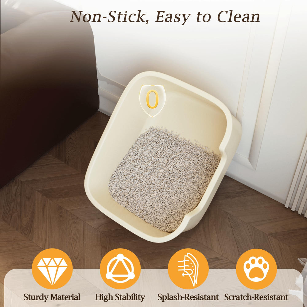 Kittenhood caja de arena resistente mantiene su forma durante el uso