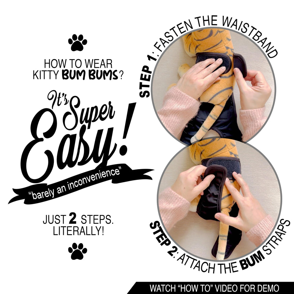 Kitty BumBums diseno permite mover la cola sin bloqueo.