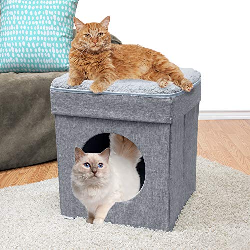 Kitty City: plataforma superior para descansar y vigilar la habitación.