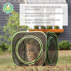 Kitty City diseño expandible modular para personalizar el recinto.