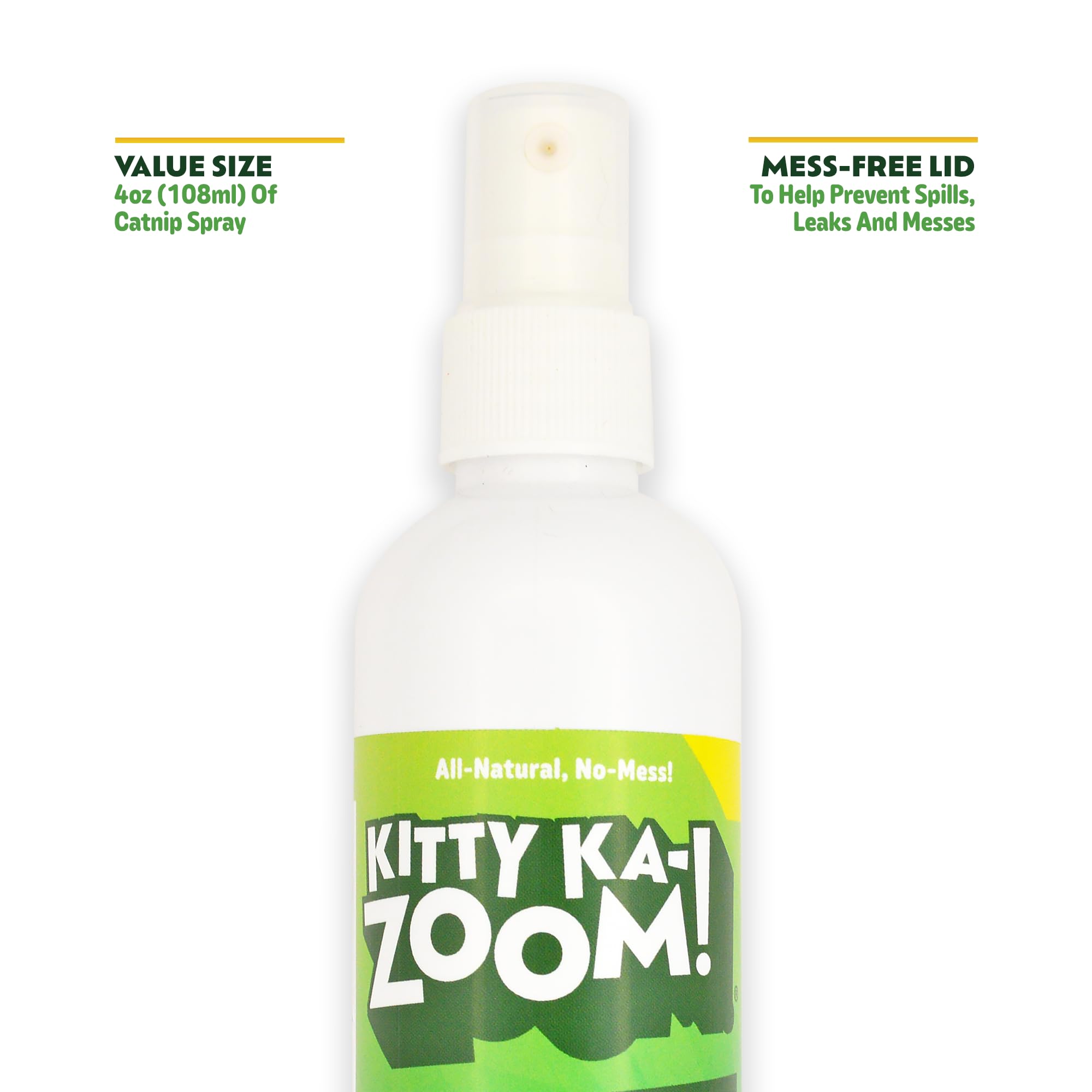 Atomizador de hierba gatera en juguetes, Kitty Ka-Zoom, para mantener gatos activos.