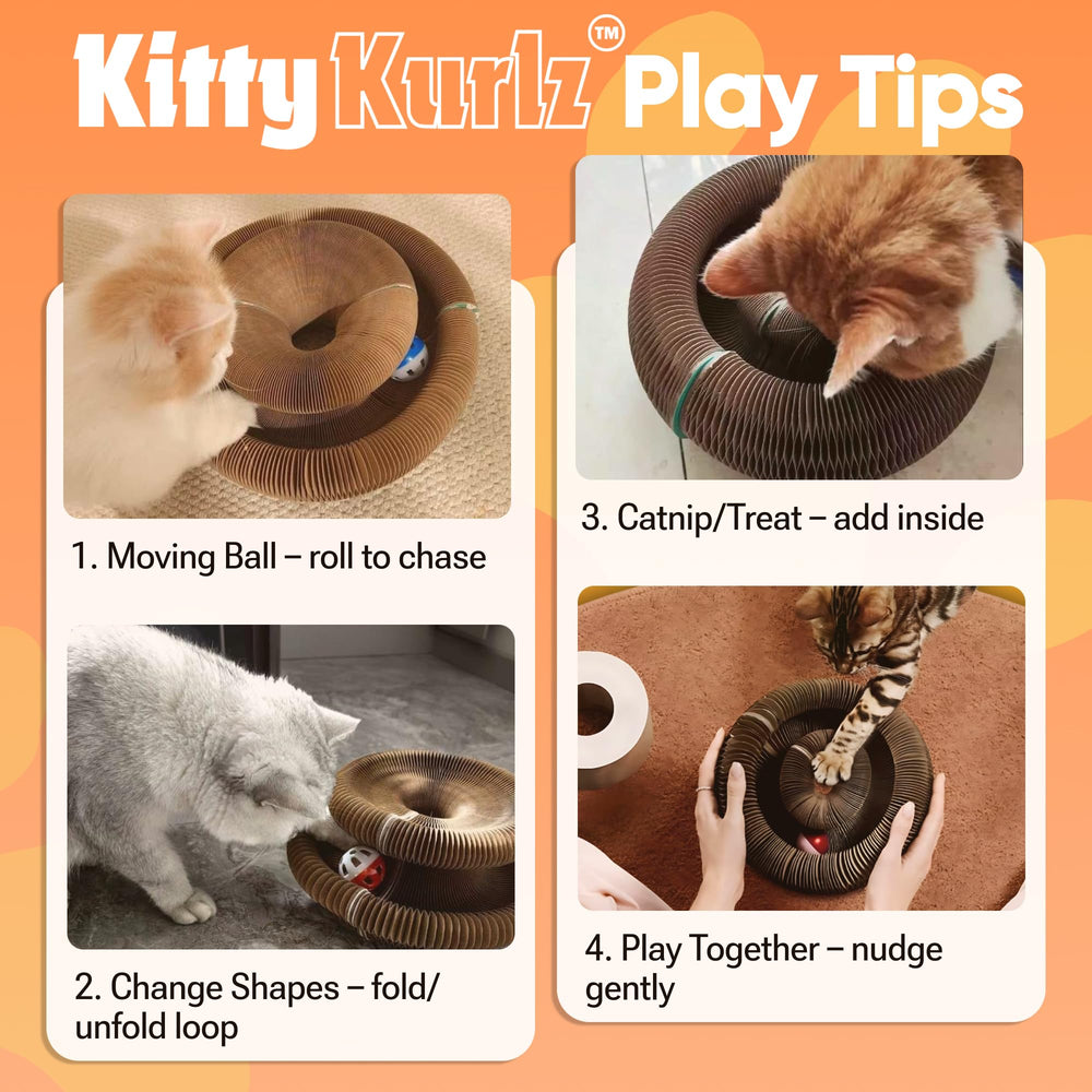 Kitty Kurlz, juguete interactivo para gatos que promueve actividad física diaria.