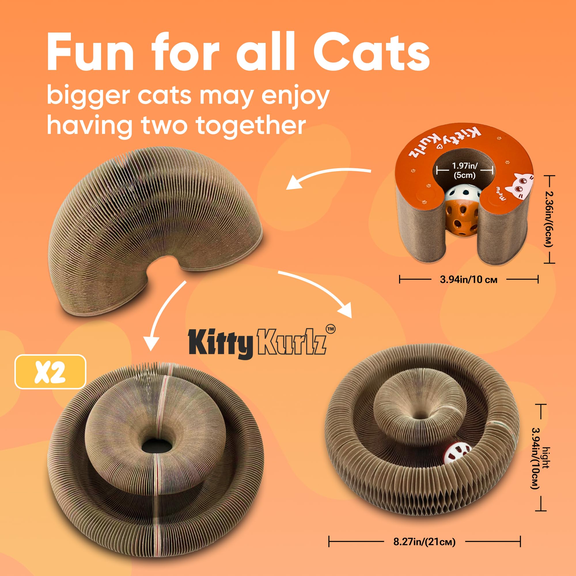 Kitty Kurlz, materiales ecológicos y no tóxicos para juego seguro.