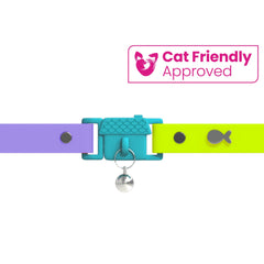 Kittyrama cierre de liberación rápida para seguridad en gatos y gatitos.