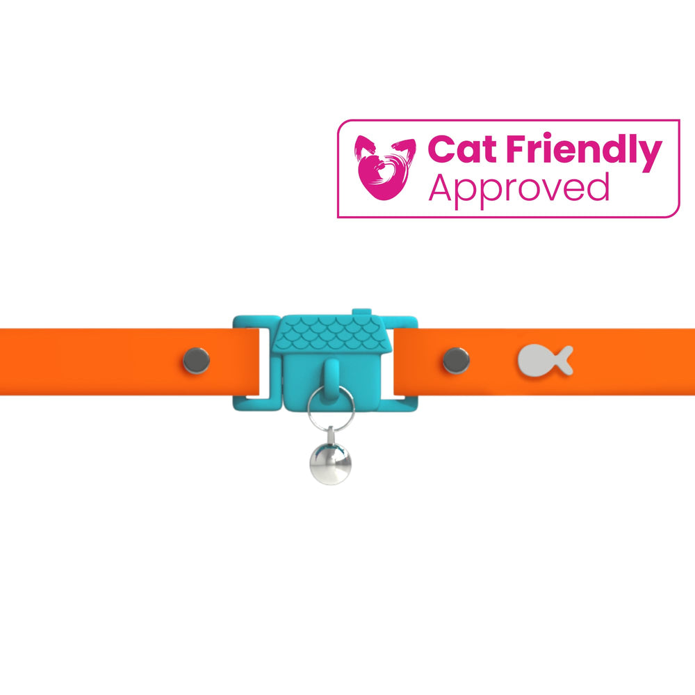 Kittyrama collar Tangerine sensación suave y ligero para comodidad diaria