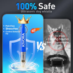 KIVORA silbato con correa reflectante, ideal para localización y seguridad nocturna.