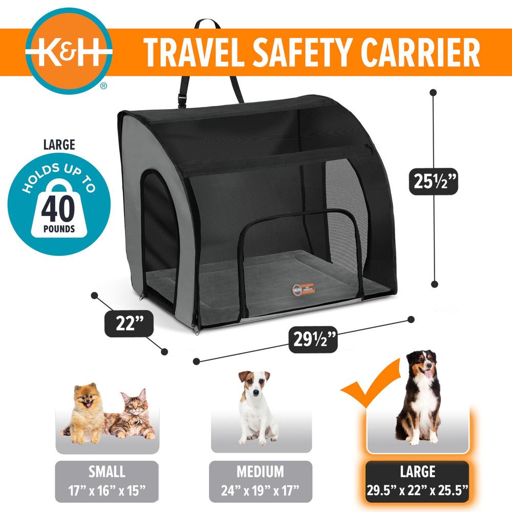 K&amp;H Pet Products: correa de fijación segura para coche.