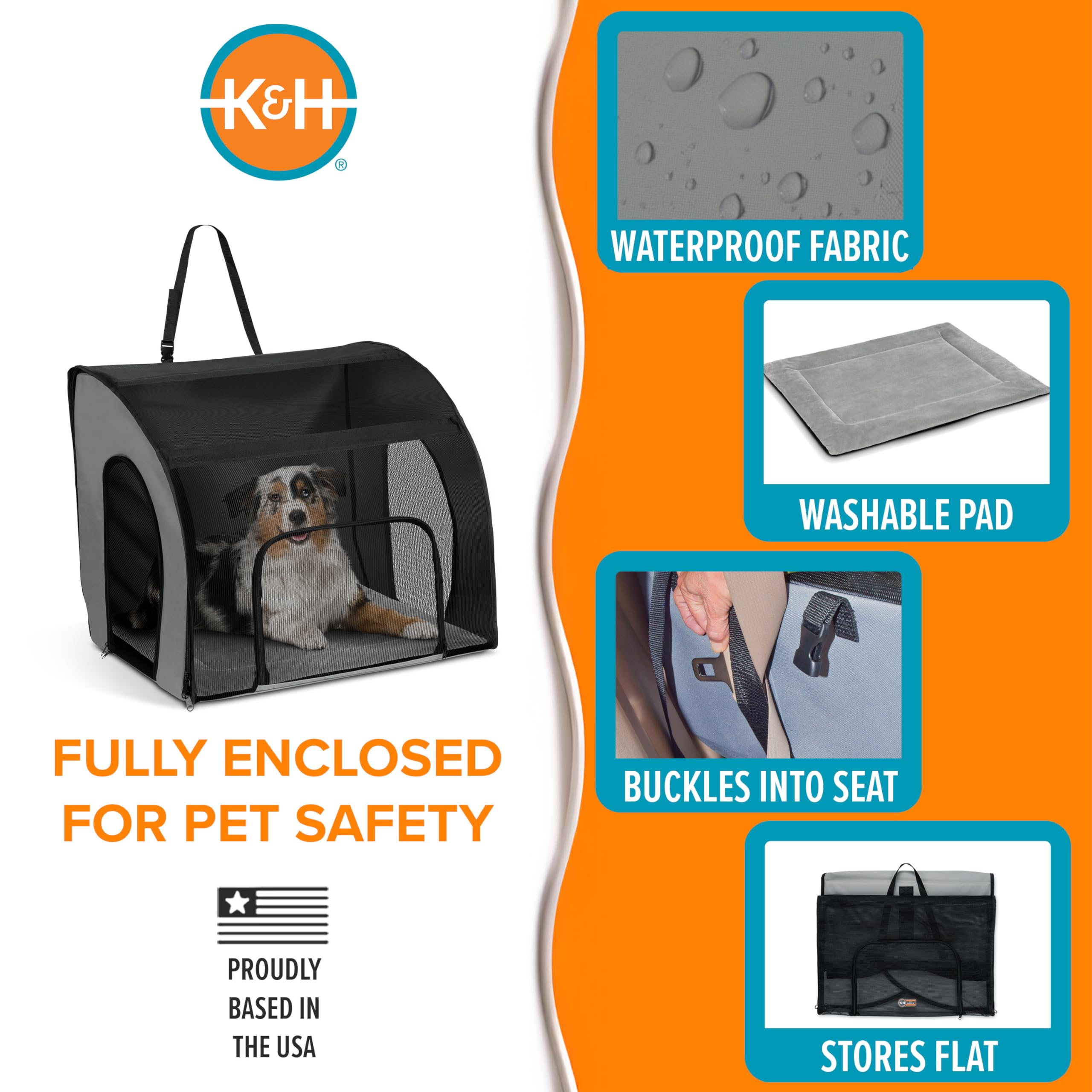 K&amp;H Pet Products: puertas de acceso fáciles para mascotas.