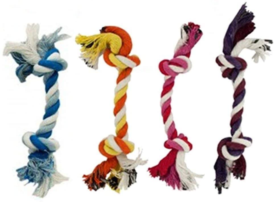 Knivel juguete de cuerda para cachorro pequeño, ideal para juego interactivo.