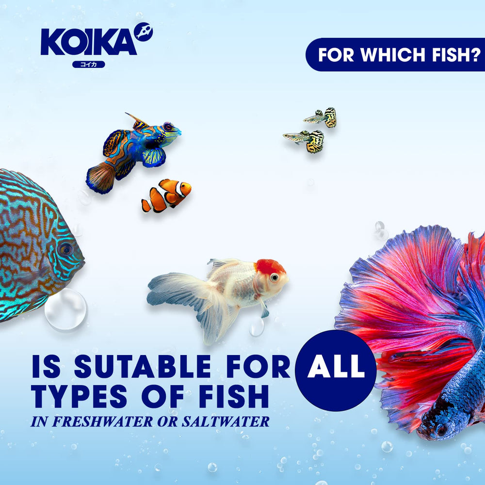 KOIKA BACM envase de 105 ml para uso práctico en acuario