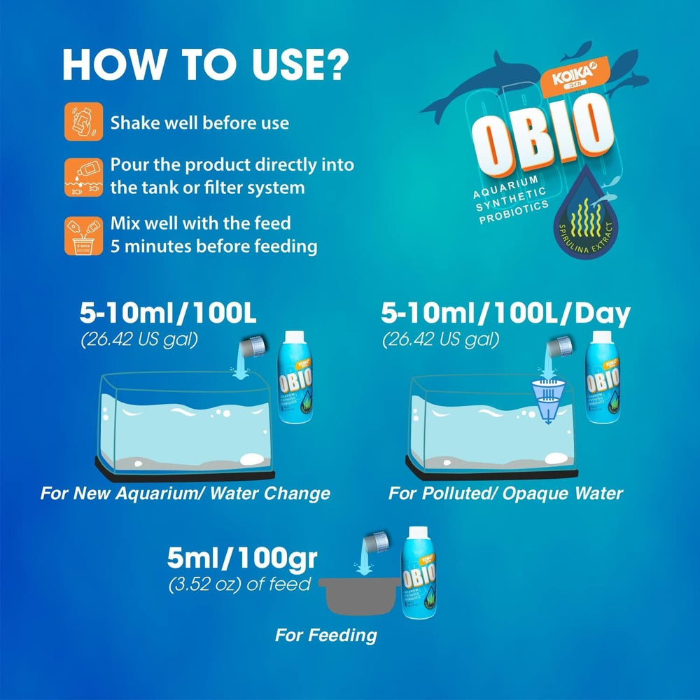 KOIKA OBIO: apoyo a digestión y absorción de alimento en peces