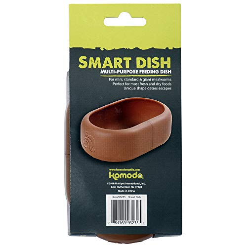 Komodo Smart Dish lados lisos facilita limpieza y mantenimiento del plato.