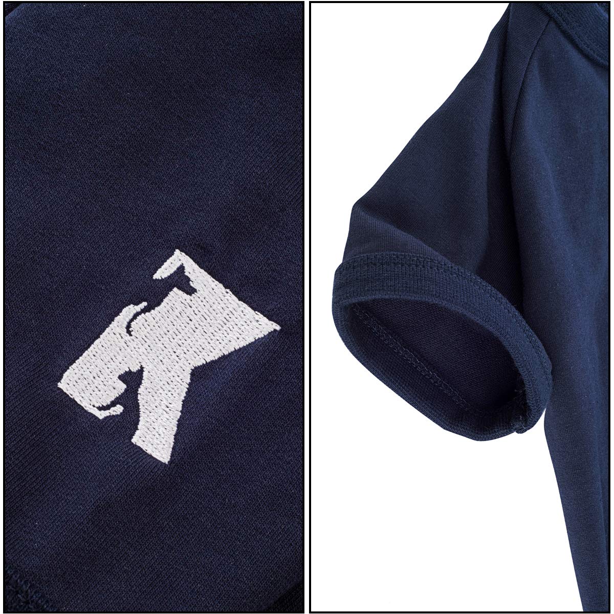 Camiseta Koneseve para perro interior suave, sin pelusas y fácil cuidado.
