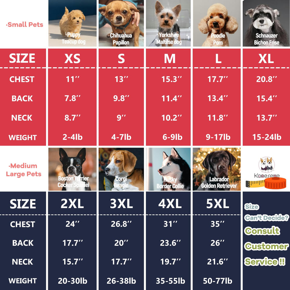 Camiseta Koneseve para perro tejido elástico, ajuste cómodo para movimientos.