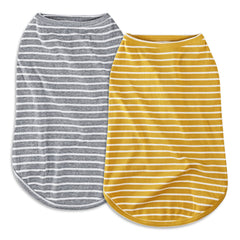Chaleco Koneseve para perro amarillo lateral, movimiento sin restricciones